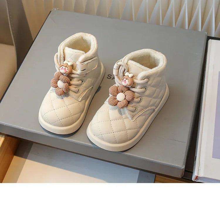 2025 Girls' Fashion Leather Boots