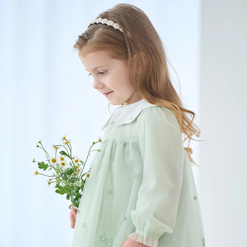 Dave Bella Girls' Elegant Princess Dress