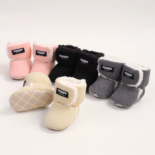 Baby Girls & Boys Warm Fleece Winter Booties