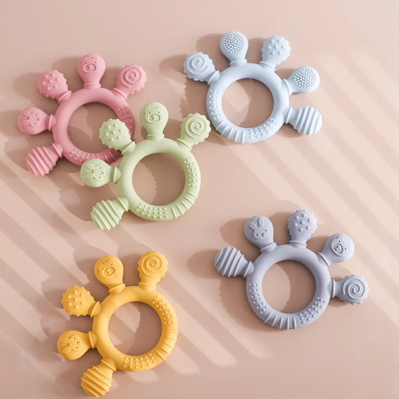Ani Sooth Silicone Teether Ring