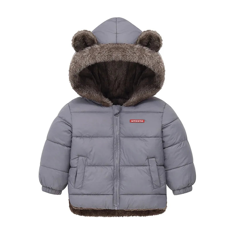 Baby Boys & Girls Hooded Cotton Jacket