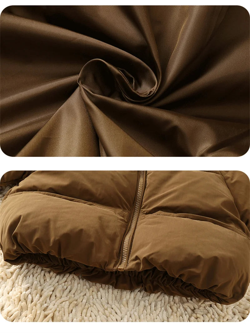 Kids' Warm Hooded Winter Jacket