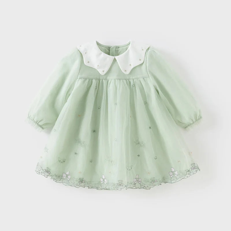 Dave Bella Girls' Elegant Princess Dress