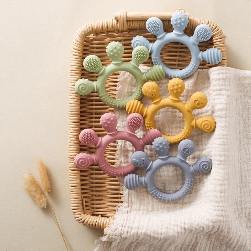 Ani Sooth Silicone Teether Ring