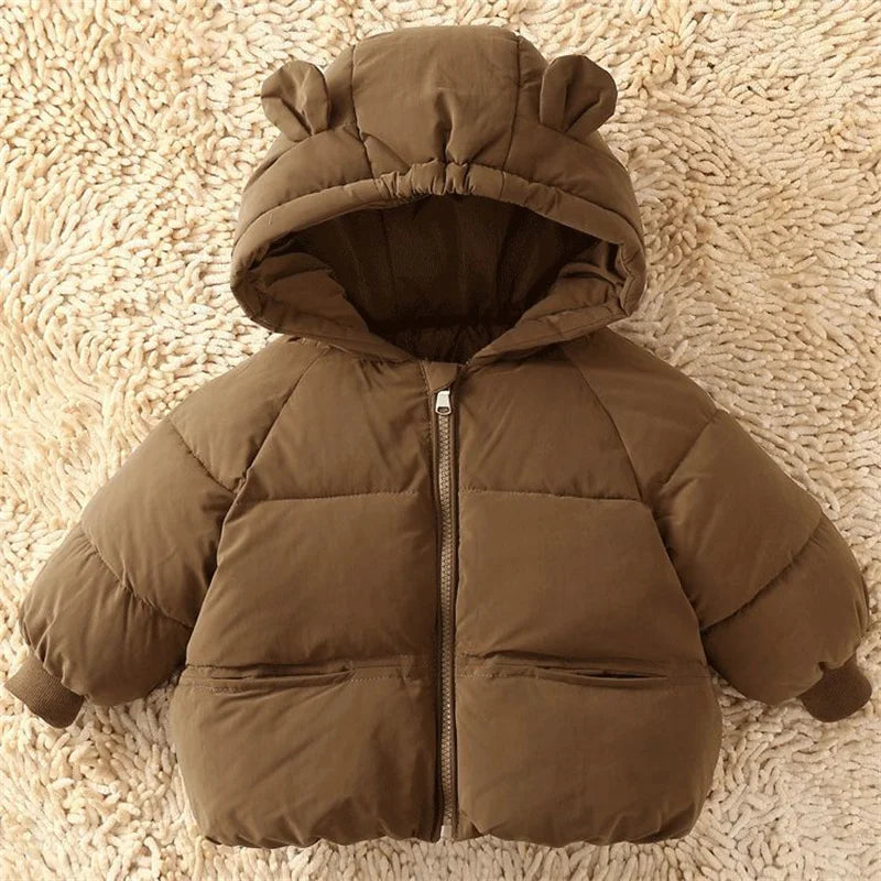 Kids Warm Hooded Jacket