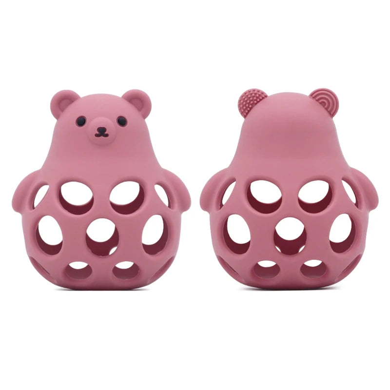Chickie Chew Hollow Teether Rattle