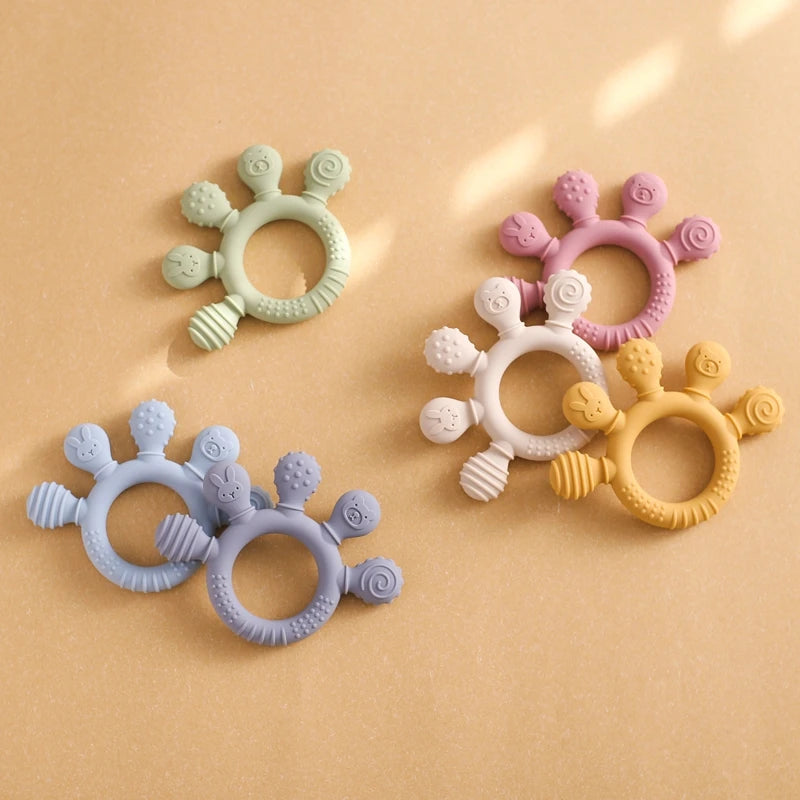 Ani Sooth Silicone Teether Ring