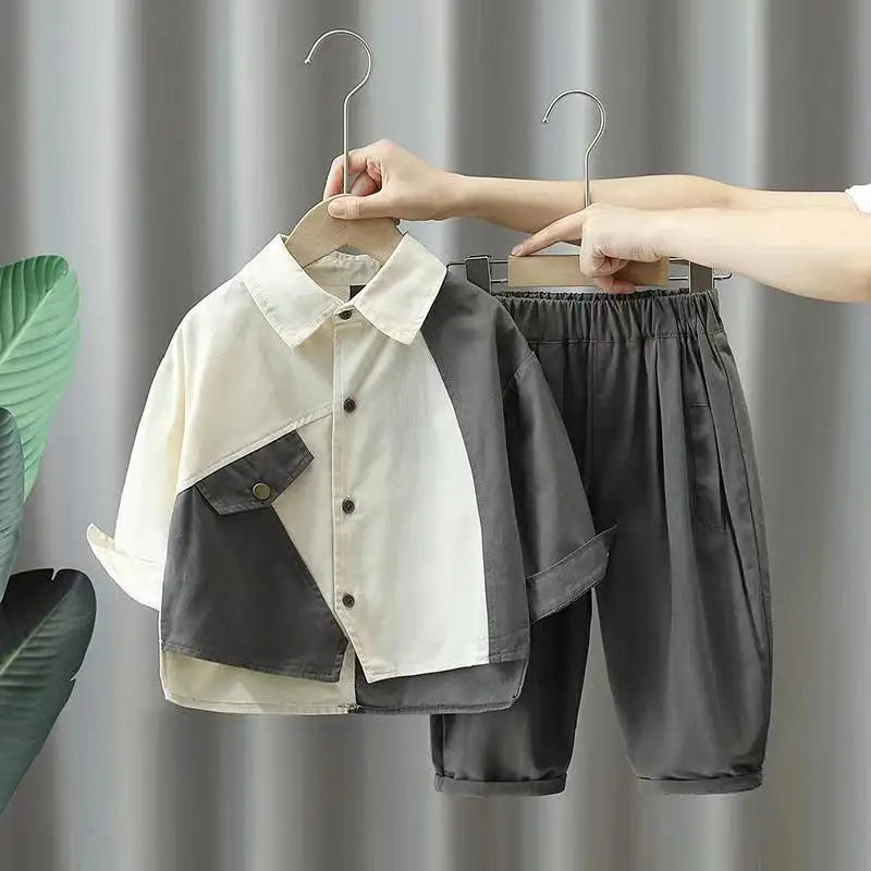 Stylish 2-Piece Shirt & Pants Set