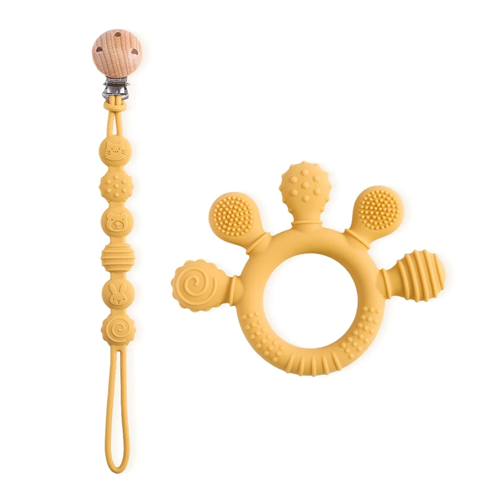 Ani Sooth Silicone Teether Ring