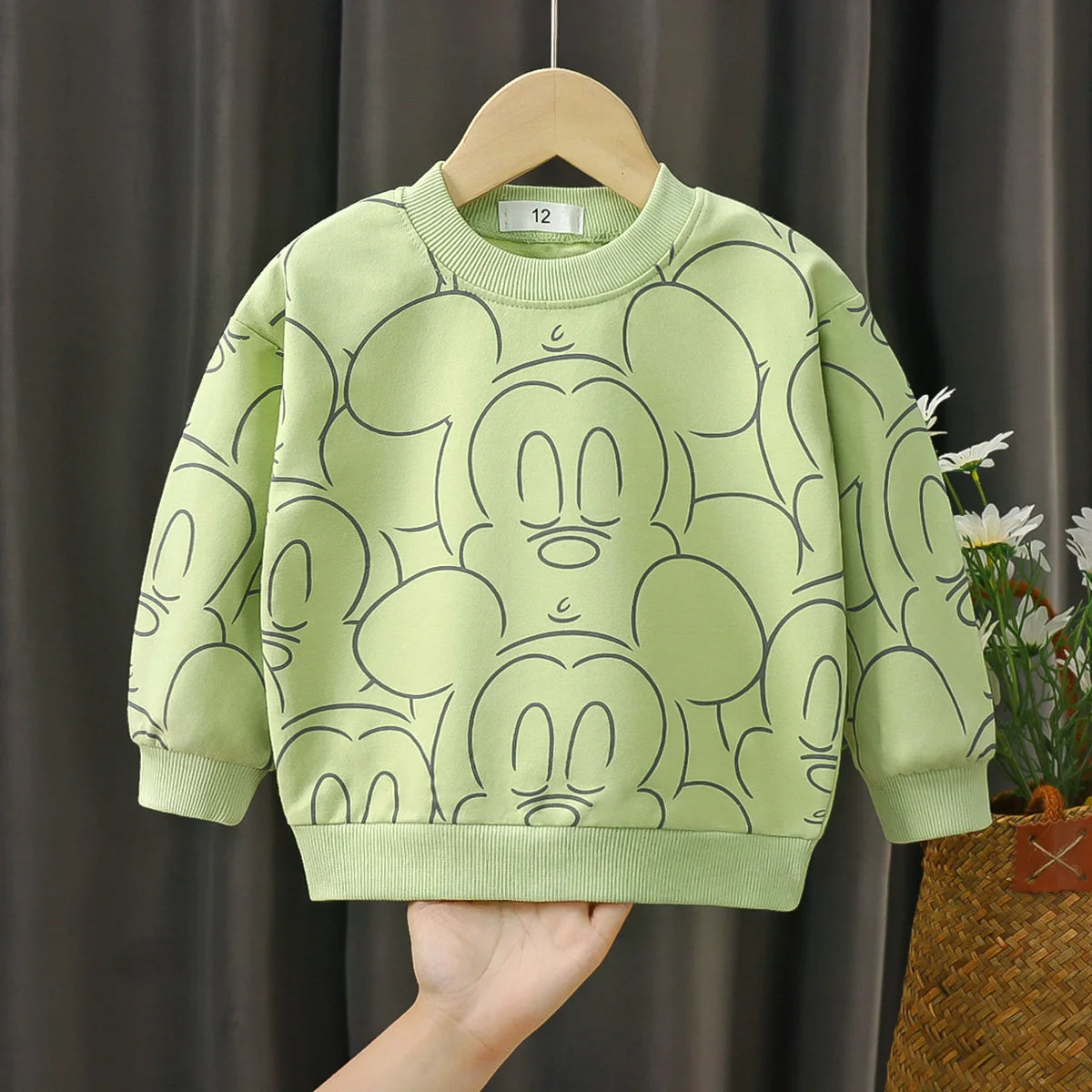 Disney Mickey Mouse Long Sleeve Sweatshirt