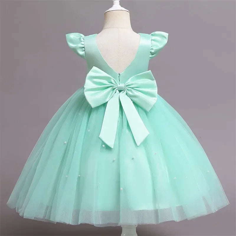 Elegant Beaded Princess Dress