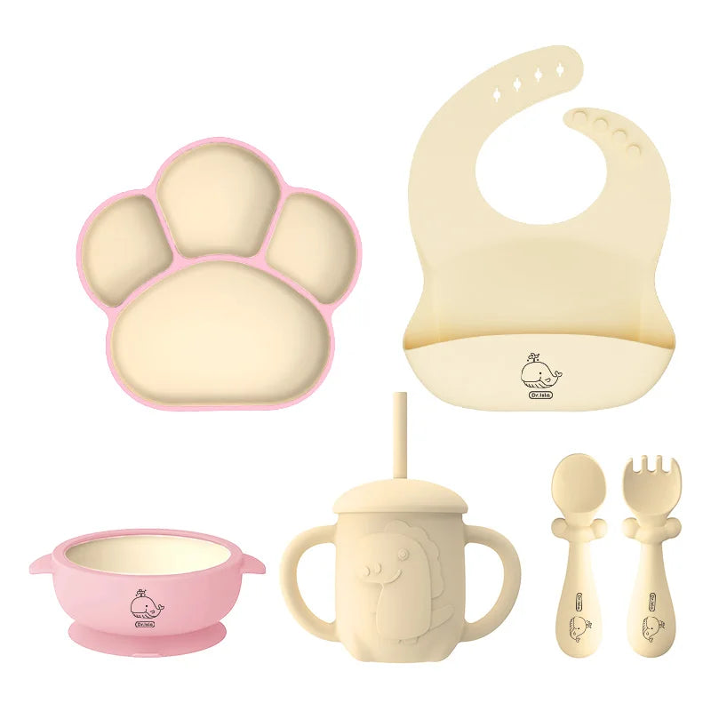 Dr.Isla 6pc Silicone Mealtime Set
