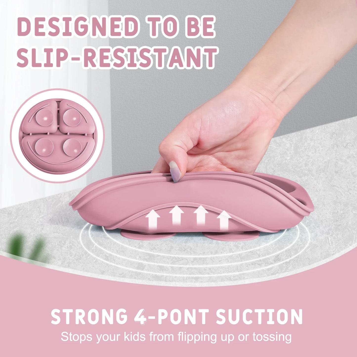 Fun Bites 3pc Suction Dining Set