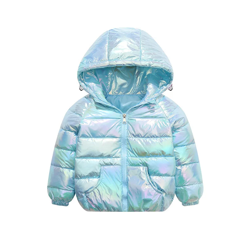 Girls' Thickened Down Cotton Jacket