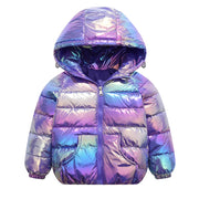 Girls' Thickened Down Cotton Jacket