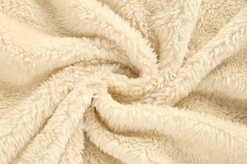 Kids' Winter Fur Hooded Jacket