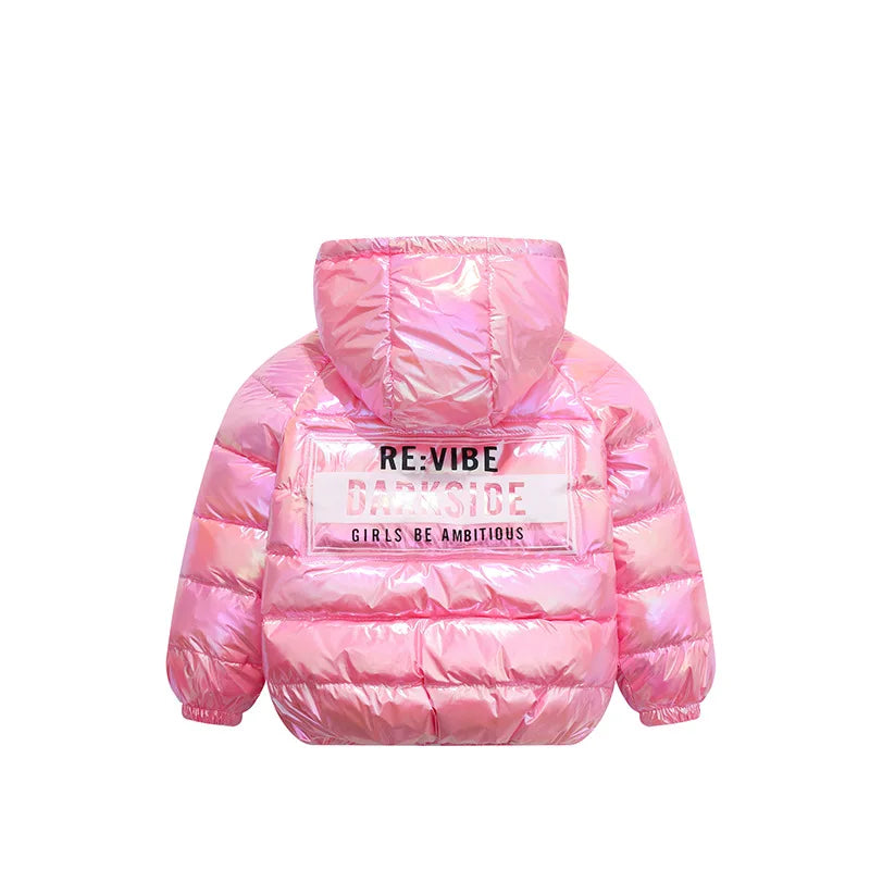 Girls' Thickened Down Cotton Jacket