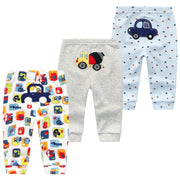 3-Pack Baby Cotton Leggings