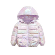 Girls' Thickened Down Cotton Jacket