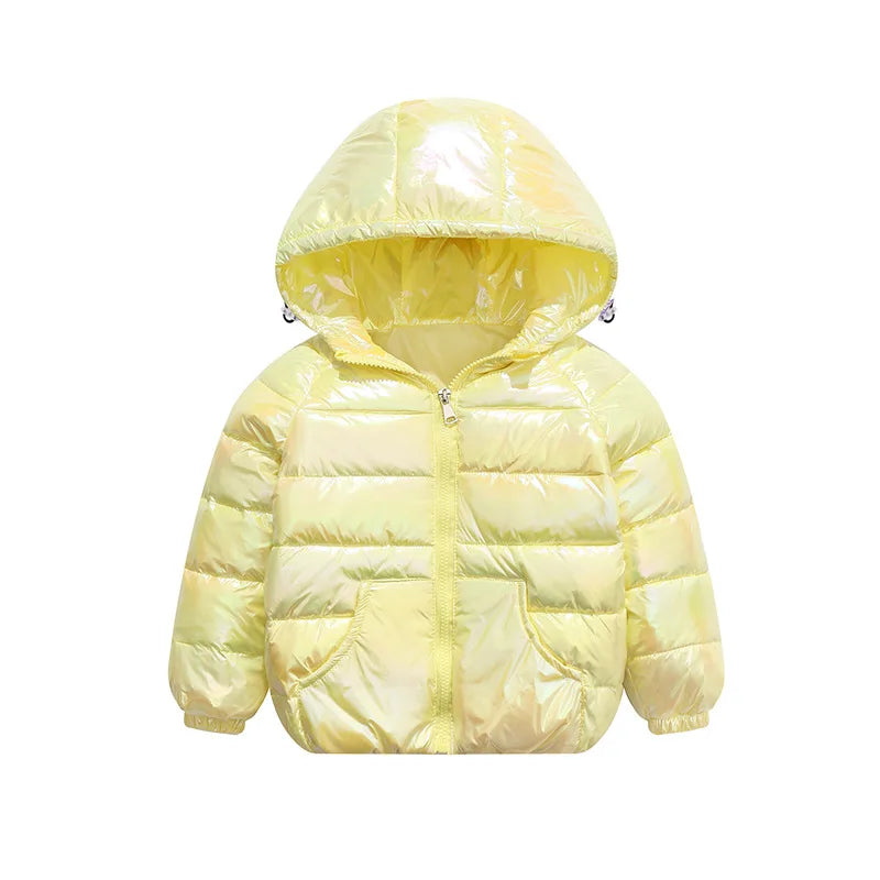 Girls' Thickened Down Cotton Jacket