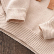 Baby Girls' Knitted Sweater & Pants Set