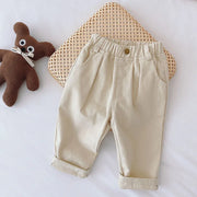 MILANCEL Solid Kids Pants
