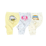 3-5PCS Baby Cotton Pants