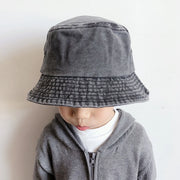 Kids Washed Denim Bucket Hat