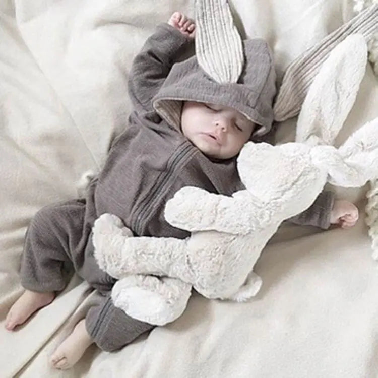 Hooded Long-Sleeve Jumpsuit