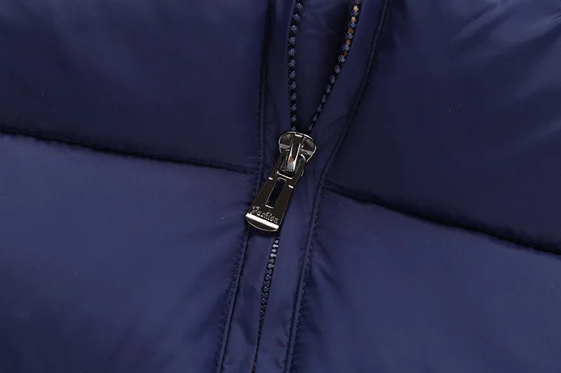 Kids' Winter Fur Hooded Jacket