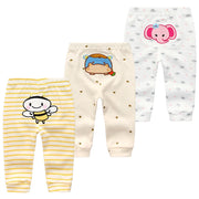 3-Pack Baby Cotton Leggings
