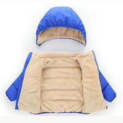 Kids' Winter Fur Hooded Jacket