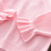 Baby Girls' Knitted Sweater & Pants Set