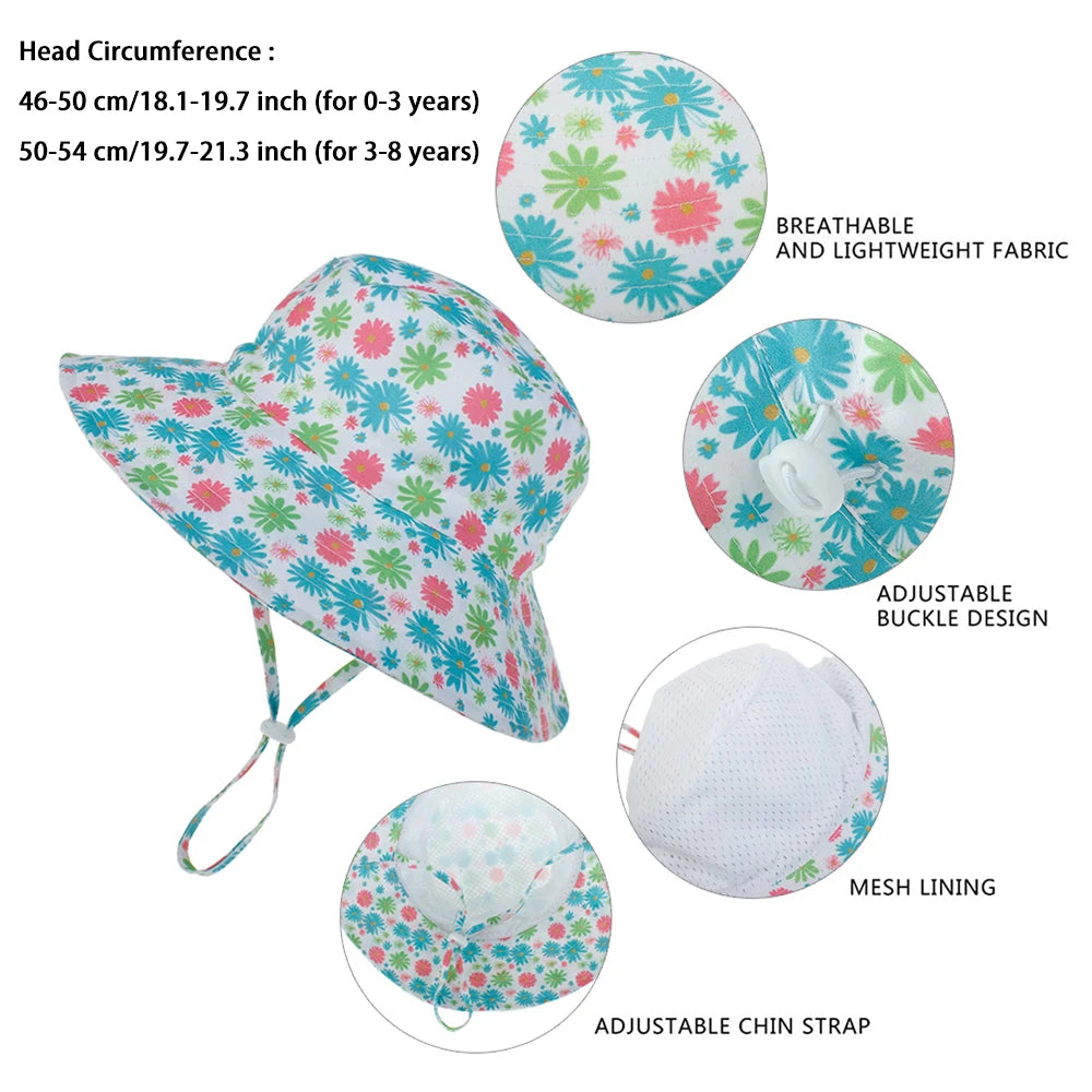 Baby Sun Hat for Girls & Boys