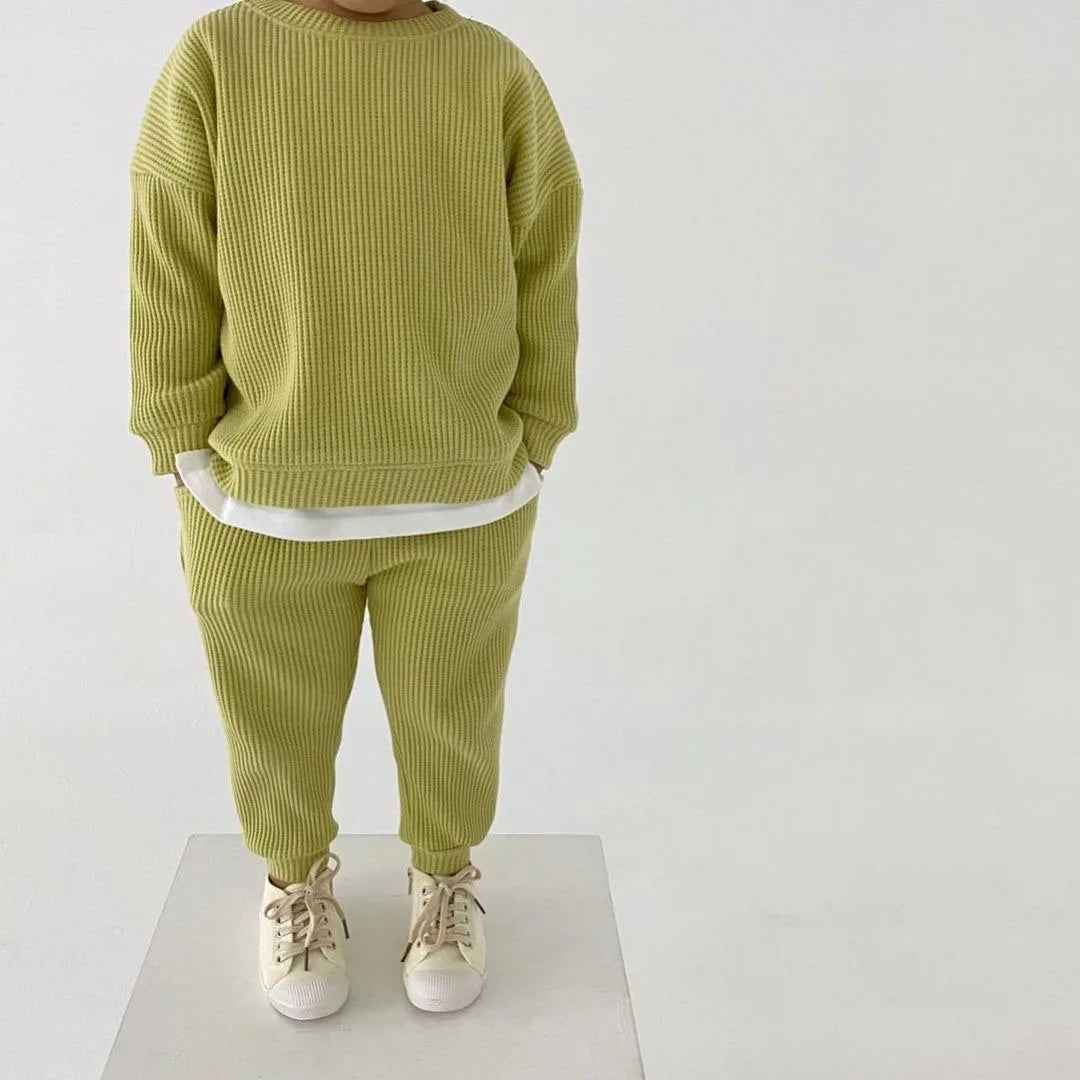 Baby Clothing Sets for Spring & Autumn Loose Tracksuit Pullovers
