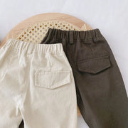 MILANCEL Solid Kids Pants