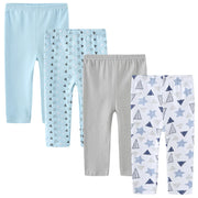 3-5PCS Baby Cotton Pants