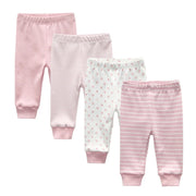 3-5PCS Baby Cotton Pants