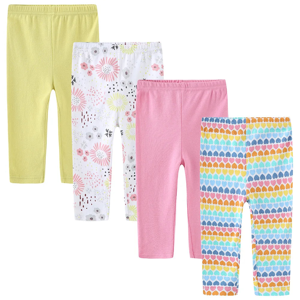 3-5PCS Baby Cotton Pants