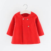 Girl's Warm & Stylish Thick Coat
