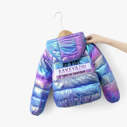 Girls' Thickened Down Cotton Jacket