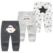 3-Pack Baby Cotton Leggings