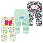 3-Pack Baby Cotton Leggings