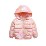 Girls' Thickened Down Cotton Jacket