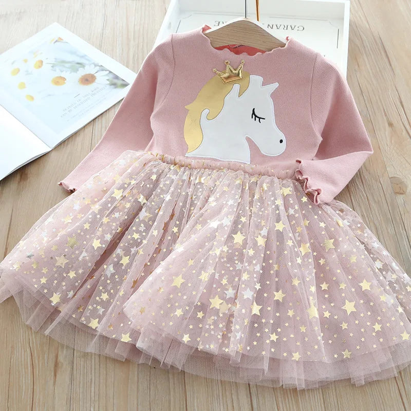 Unicorn Dress for Summer for Girls