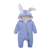 Hooded Long-Sleeve Jumpsuit