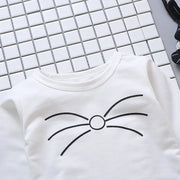 Girls' Trousers & Long Sleeve Top Set