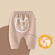 Autumn Winter Baby Girl Fleece Jogger Pants