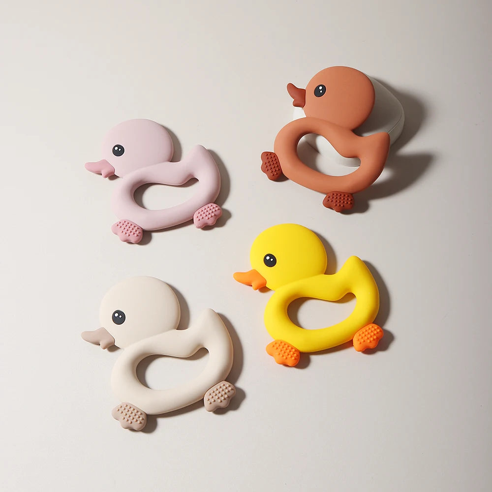 Duckie Clip Teether & Pacifier Holder