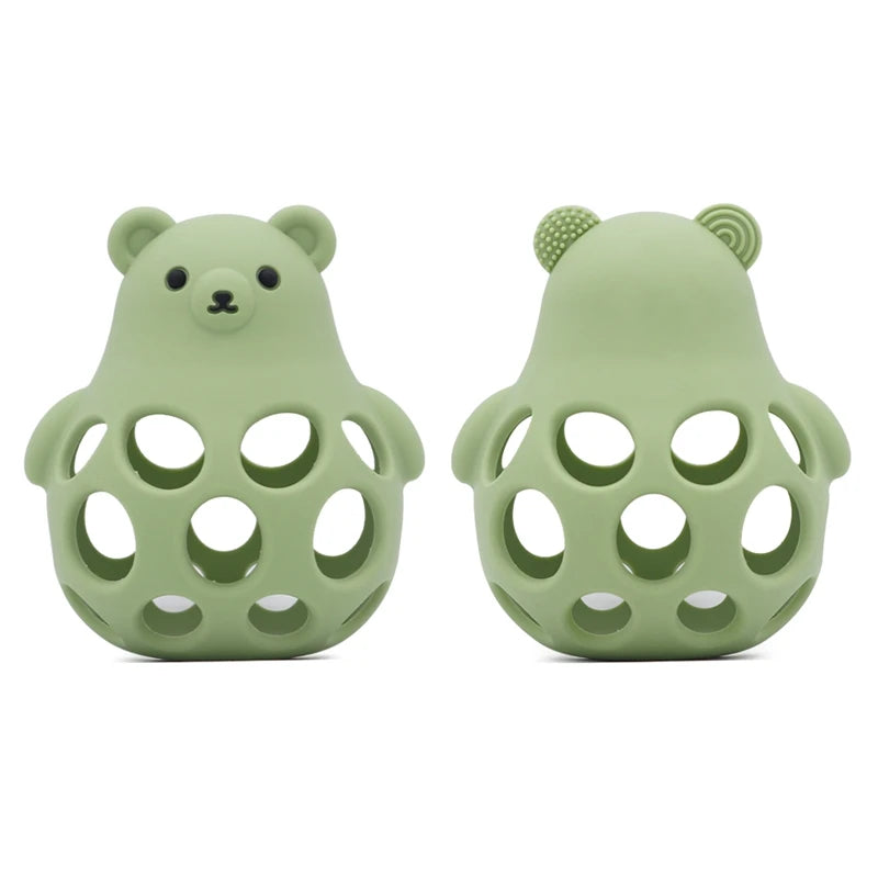 Chickie Chew Hollow Teether Rattle